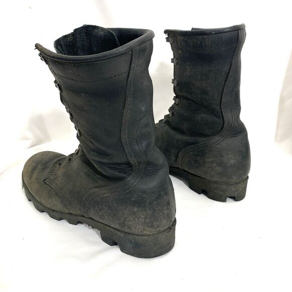MCRAE 8” ALL LEATHER JUNGLE BOOTS SIZE 8.5 R (No Laces) mens main image 13